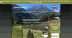 Desktop Screenshot of golfclub-sedrun.ch